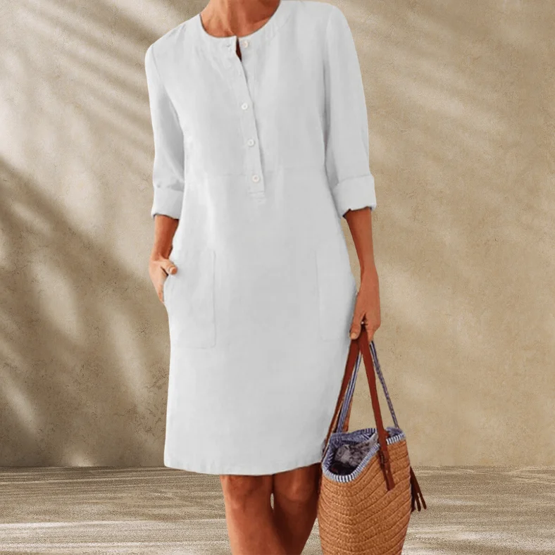 Only a Few Left – Order Now!Bobbie | Stylish Cotton Dress