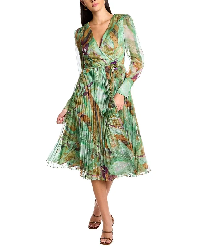 Hurry! While Supplies Last!Carla Ruiz Pleated Midi Dress