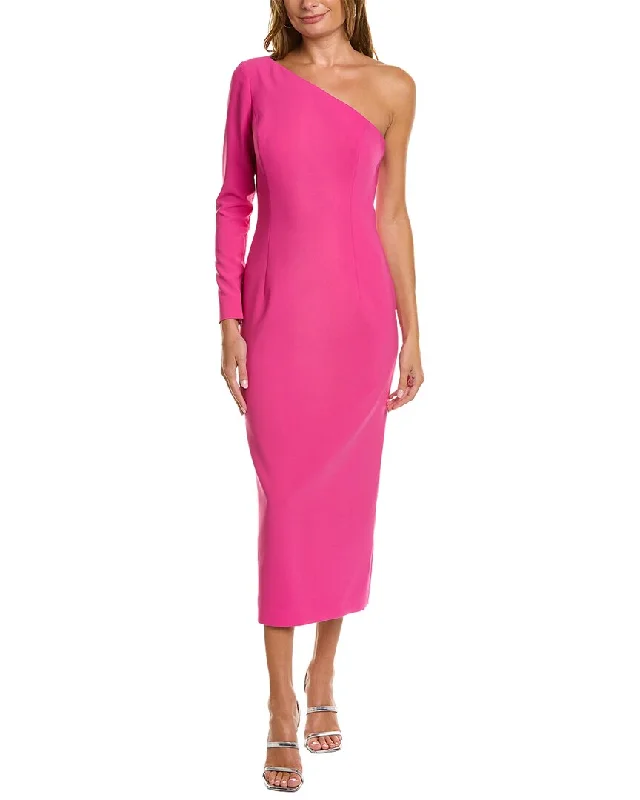 Your Exclusive Offer Awaits!Carolina Herrera One-Shoulder Midi Dress