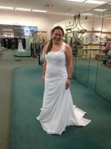 Hurry! While Supplies Last!David's Bridal V3398