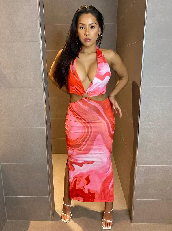 Best Deals Just for You!Destination Las Palmas Cut Out Dress