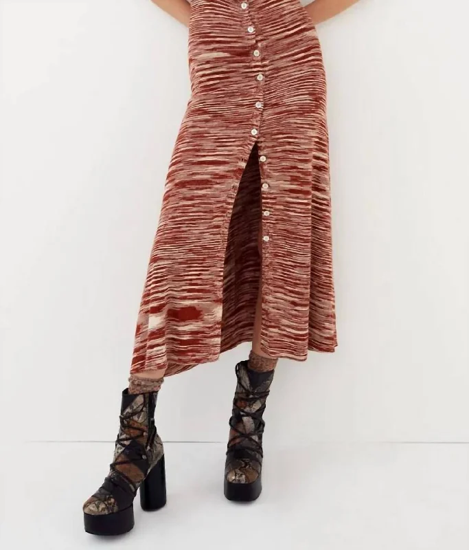 Savings You Can’t Ignore!Isabela Midi Dress in Brown