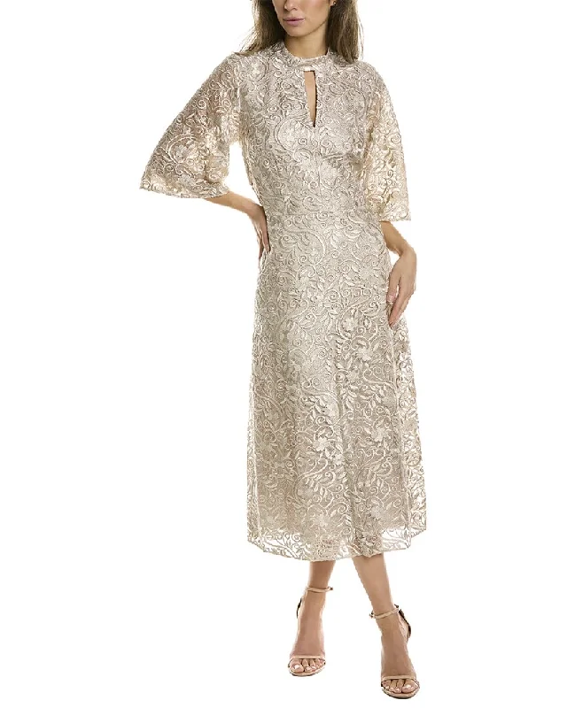 Upgrade for Less!JS Collections Angela Midi Dress