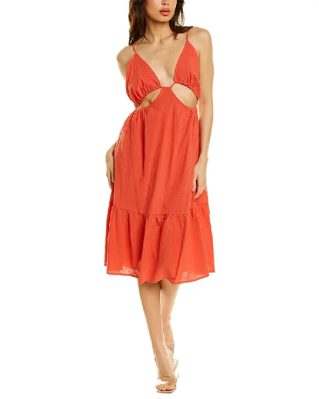 Shop Smart, Save Big!L.N.C. Cutout Midi Dress