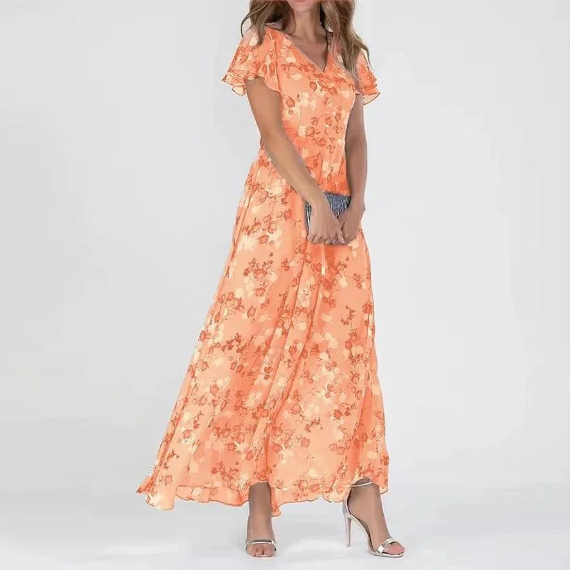 Hottest Discounts of the Year!Lenora™ Glamorous Tummy Covering Dress