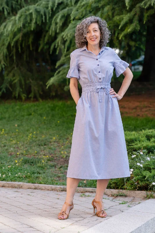Limited-Time Price Drop!Liesl + Co Tomigaya Shirt Dress