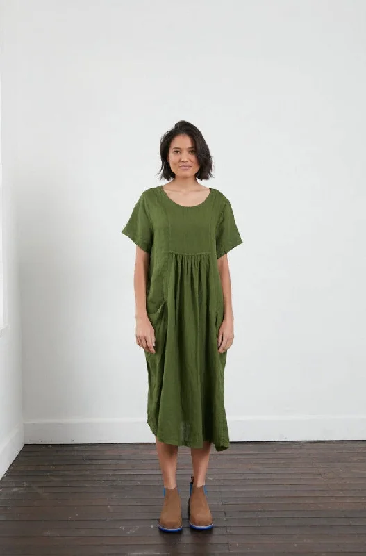 Flash Deals – Act Quickly!Zuri Linen Pocket Dress
