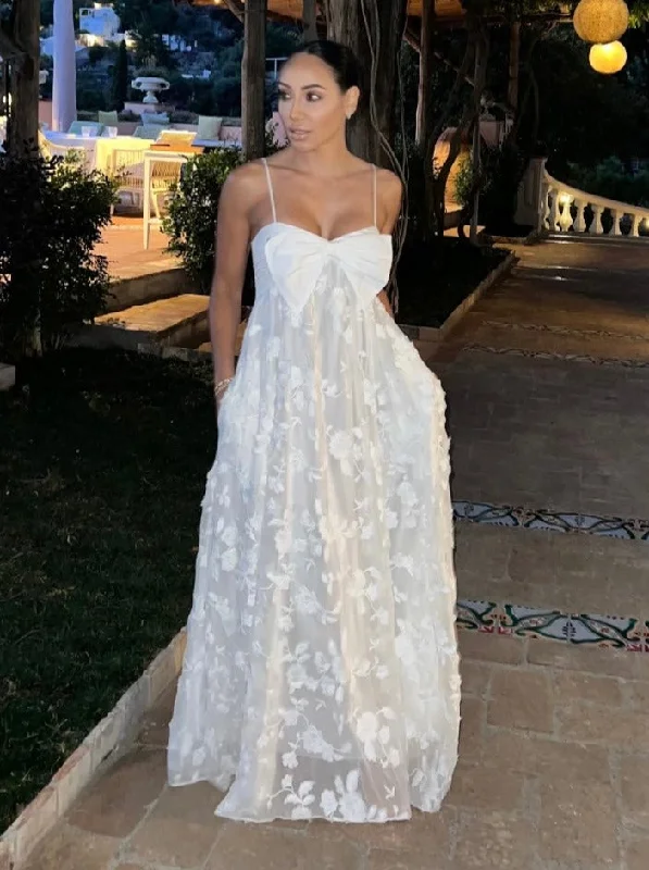 Your Favorite Items on Sale Now!LOA APPLIQUE DRESS WHITE