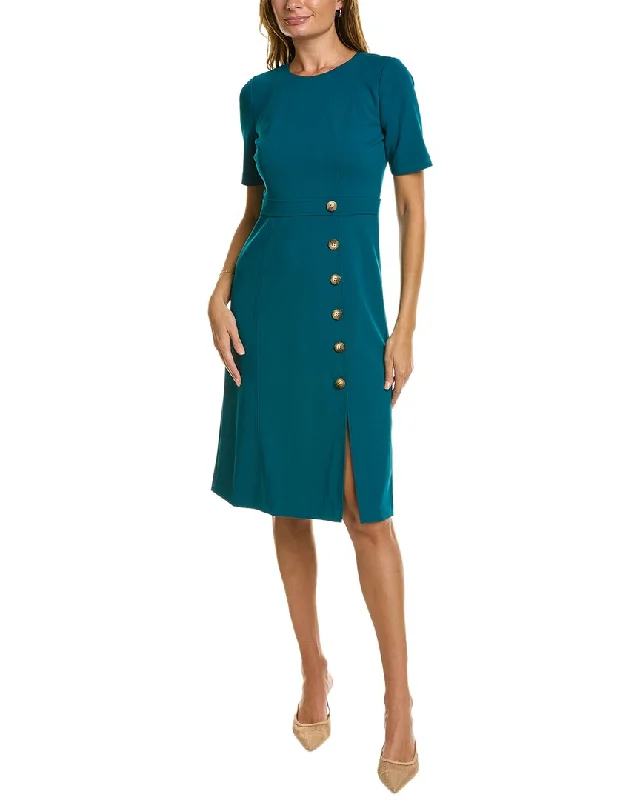 Save Like Never Before!Maggy London Button Midi Dress