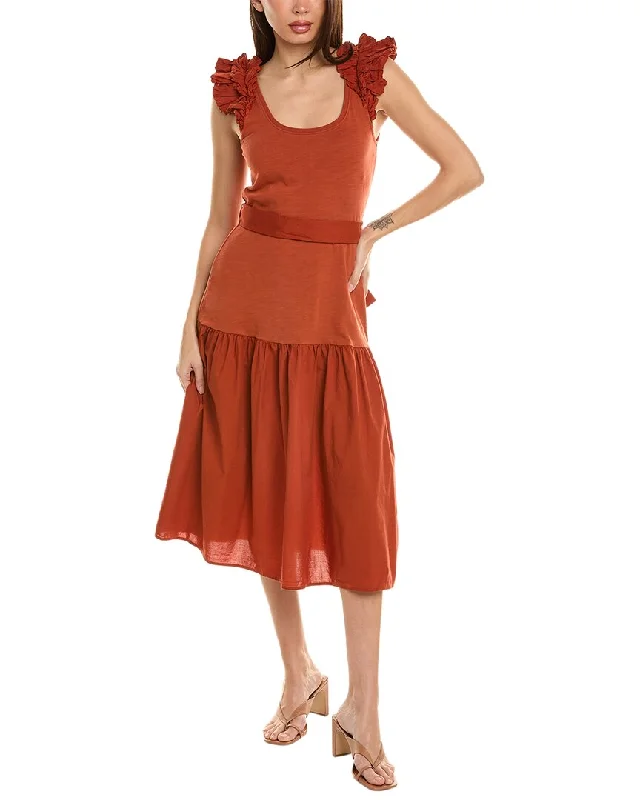 Exclusive Deals Just for You!Nation LTD Everleigh Frilly Midi Dress