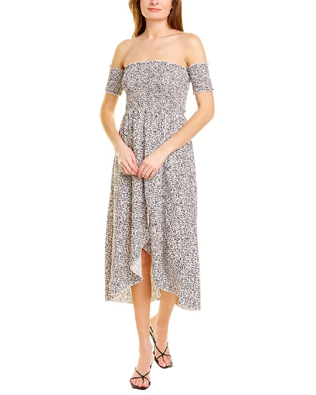Savings You Can’t Ignore!Pascale La Mode Smocked Midi Dress
