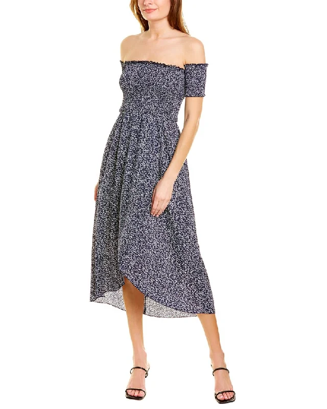 Seasonal Sale – Shop Now!Pascale La Mode Smocked Midi Dress