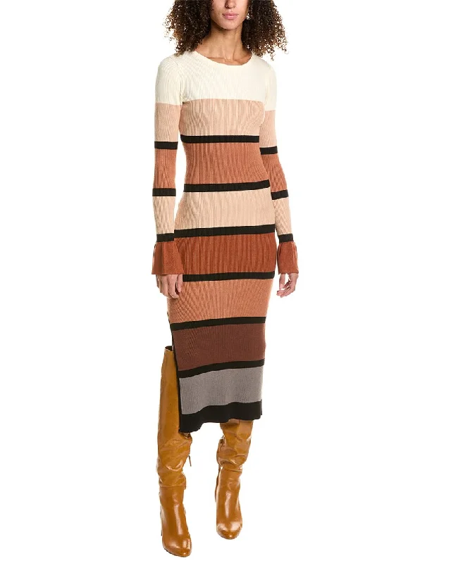 Exclusive Offers You’ll Love!Rachel Parcell Colorblocked Midi Dress