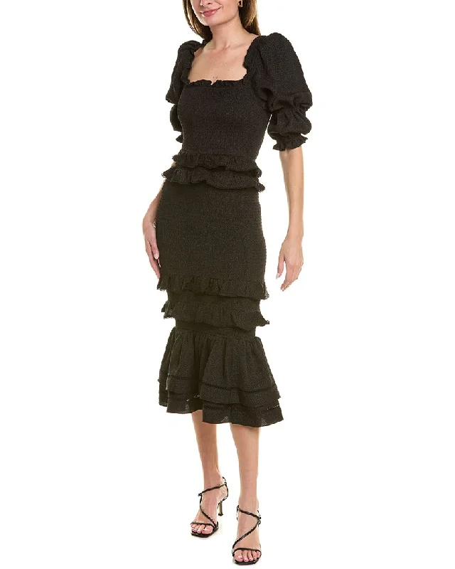 The Best Sale of the Year!Rachel Parcell Smocked Midi Dress
