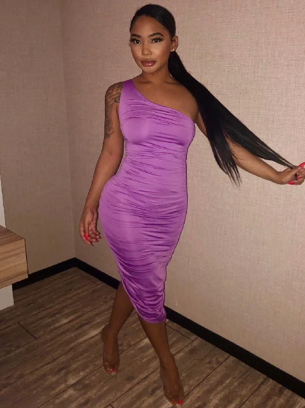 Special Offer – Act Fast!Ruched And Ready Dress