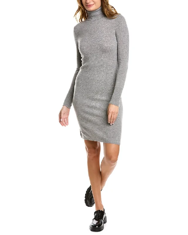 Great Deals, Just for You!sofiacashmere Cashmere Turtleneck Midi Dress