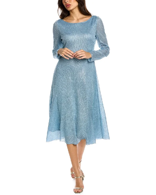 One Day Only – Huge Savings!St. John Silk-Blend Lined Midi Dress