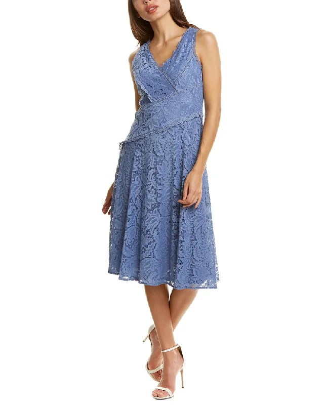 Get the Best for Less!Taylor Floral Lace Midi Dress