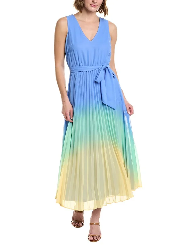 Huge Price Cuts Await!Taylor Ombre Cambria Chiffon Midi Dress