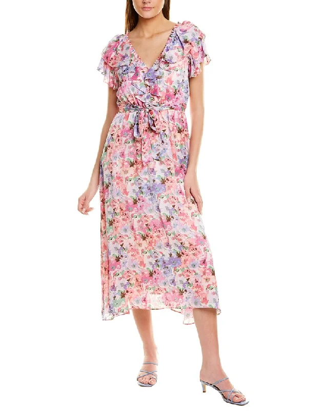 Save Money, Shop Happy!Taylor Ruffle Midi Dress