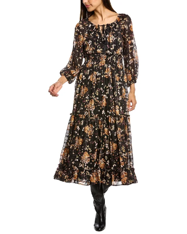 Time to Save Big!Taylor Surplice Midi Dress