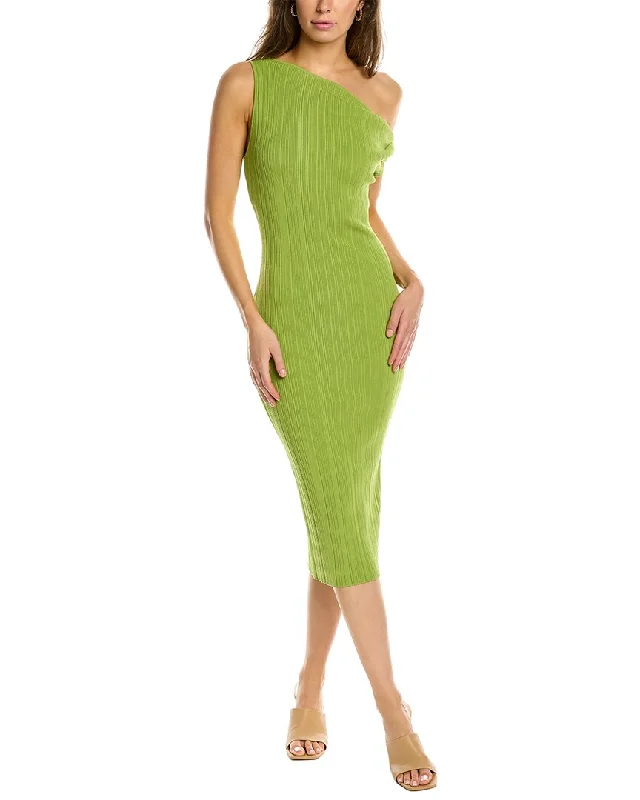 Your Shopping Wish, Our Discount Command!The Sei Off-The-Shoulder Midi Dress