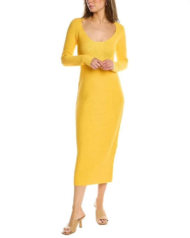 Don't Miss Out!The Sei Textured Knit Midi Dress