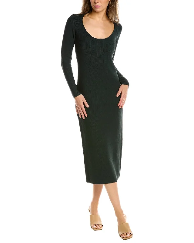 Shop Now and Save!The Sei Textured Knit Midi Dress