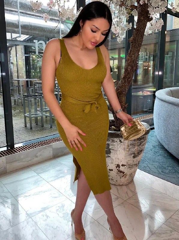 Shop More, Spend Less!What They Want Ribbed Dress