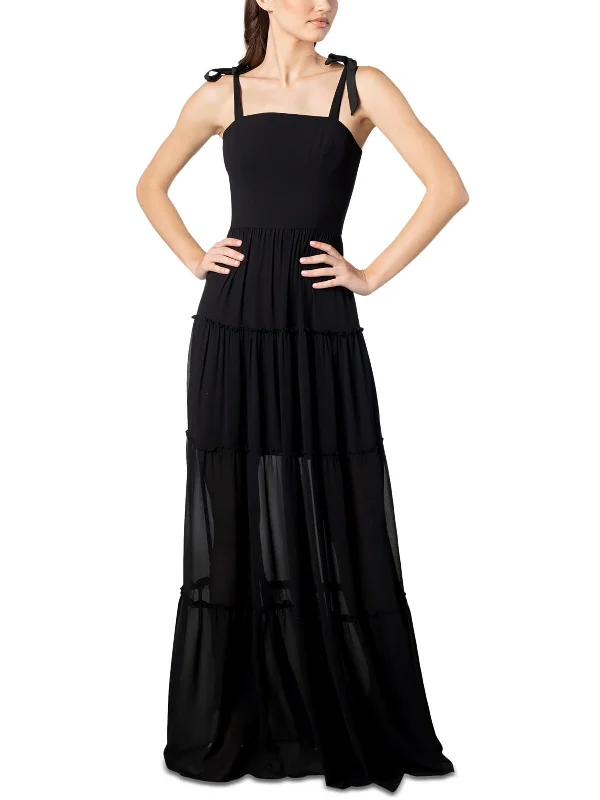 Best Price of the Season!Adonia Womens Tiered Long Maxi Dress