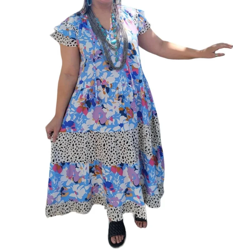 Today’s Deals, Tomorrow’s Regrets!Alice Maxi Dress In Blue Multi