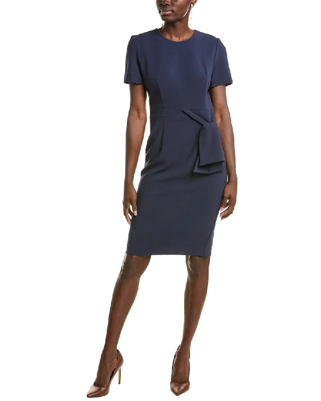 Black Halo Harbor Sheath Dress
