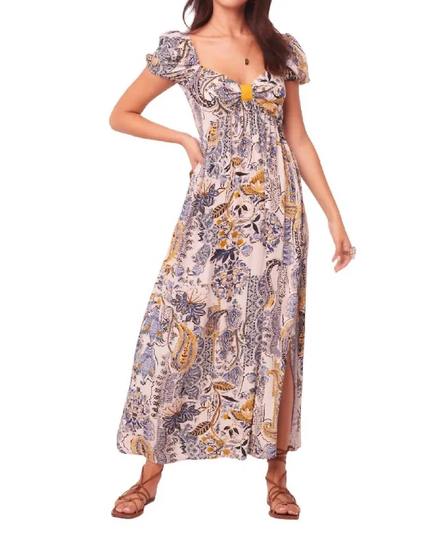 Your Discount is Waiting!Cheryl Maxi Dress In Blue