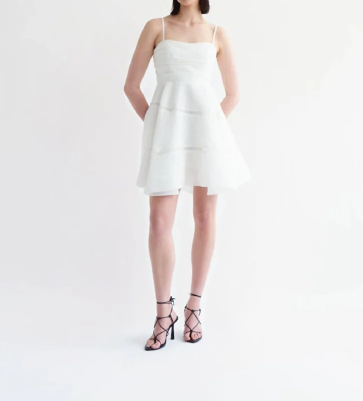 Price Drops You’ll Love!Cinque Jacquard Mini Dress In Ivory