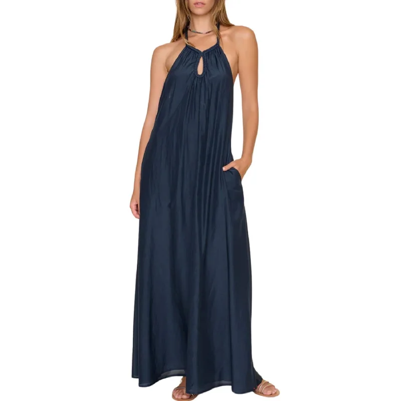 Limited Stock Available!Drue Maxi Dress In Blue Sapphire