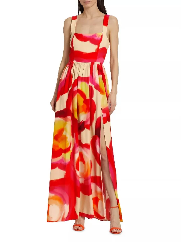 One Click Away from Big Savings!Florence Maxi Dress In Red