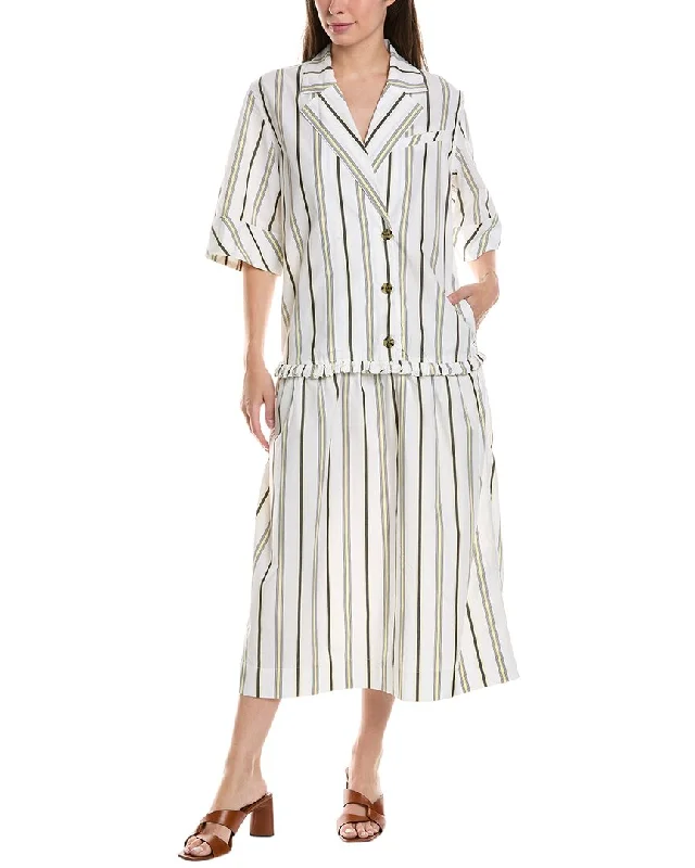 Your Chance to Save is Now!GANNI Blazer Maxi Dress