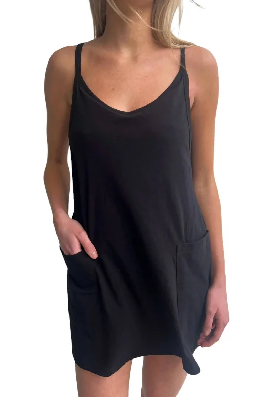One Click Away from Big Savings!Jet Set Mini Dress In Black