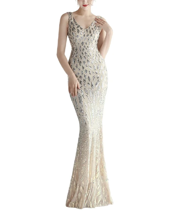 Unmissable Offers Await!KALINNU Maxi Dress