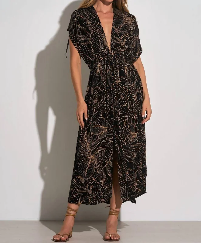 Shop Today, Save Tomorrow!Leilani Maxi Dress In Black Natural