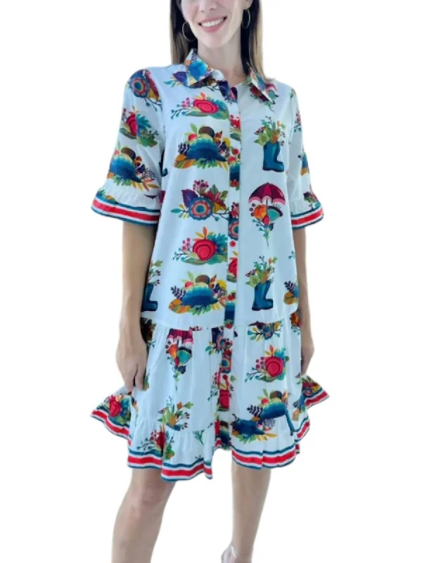 Save More When You Shop More!Lisbon Mini Dress In Hedgehog