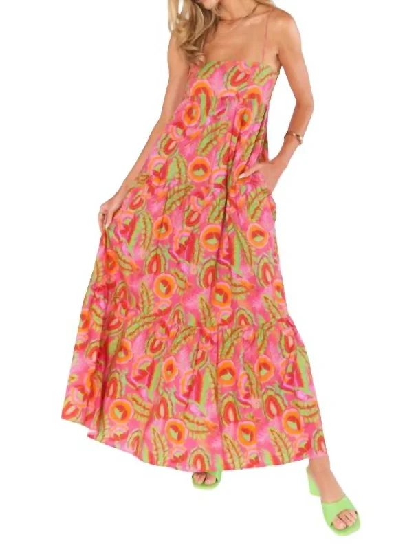 The Best Sale of the Year!Long Weekend Maxi Dress In Paradise Palms