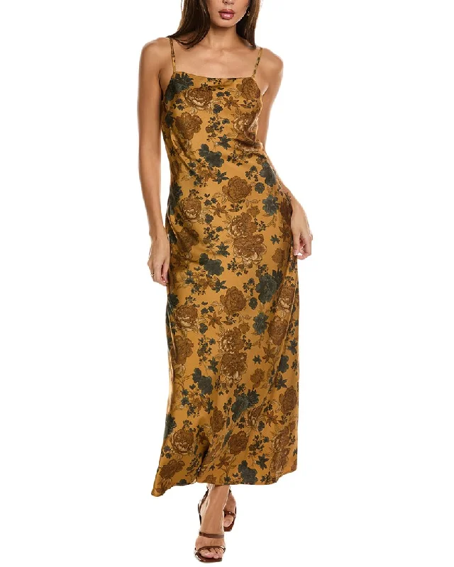 Your Dream Deal is Here!Maison Maar Satin Maxi Dress