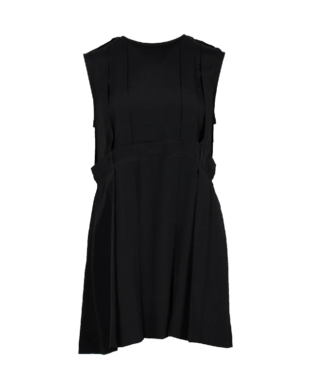 Don't Miss Out!Marni Pleated Mini Dress in Black Acetate