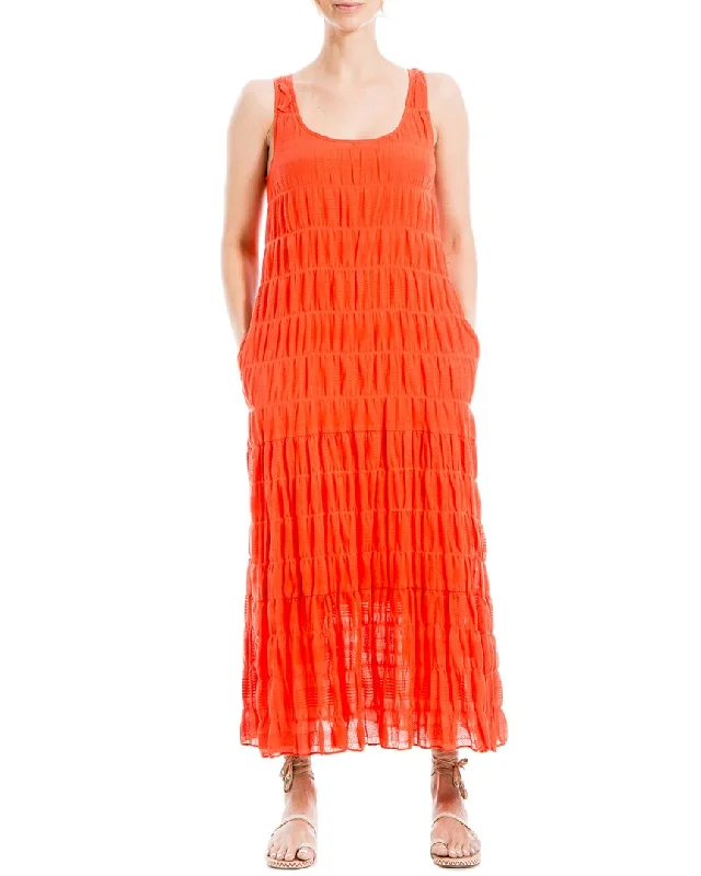 Shop More, Spend Less!Max Studio Sleeveless Scoop Maxi Dress