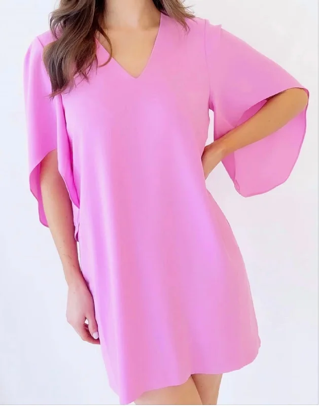 Meredith Dress In Fuchsia