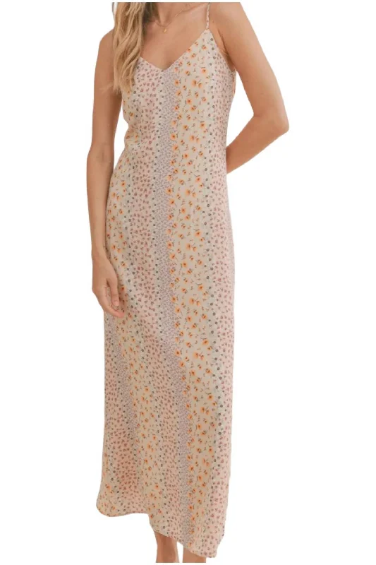 Your Discount is Waiting!Montauk Sunrise Maxi Dress In Blue/orange