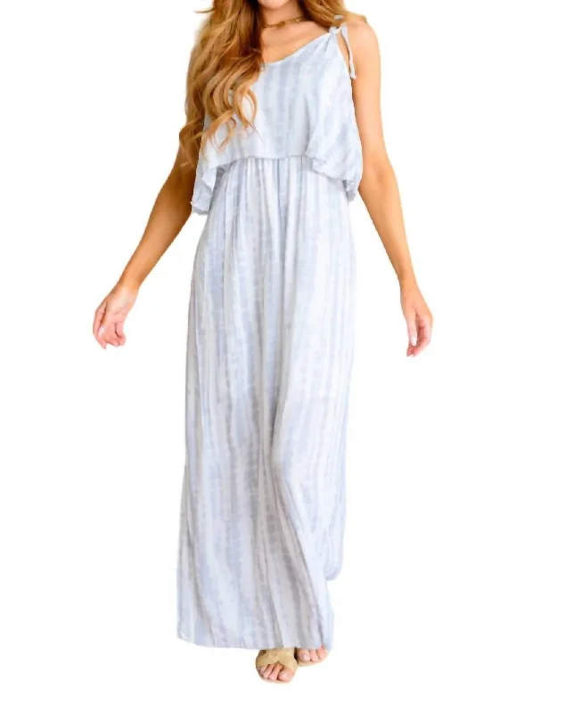 Your Favorite Items on Sale Now!No More Grey Skies Maxi Dress In Blue