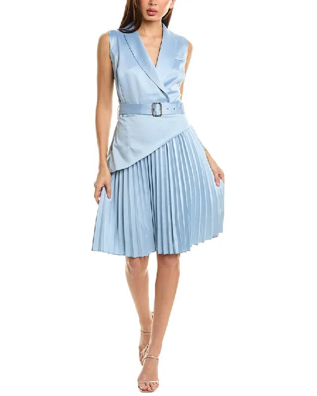 Price Drop Alert!Pascale La Mode Accordion Pleated Mini Dress