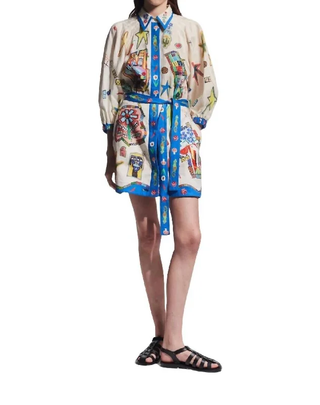 Exclusive Offers You’ll Love!Players Mini Dress In Multi